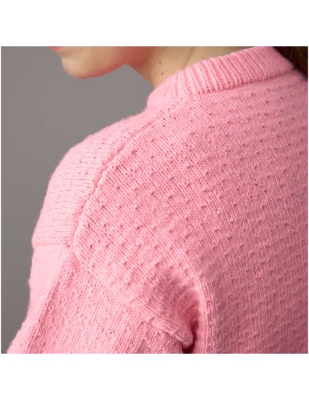 Pelote Essentials vegan cashmere néon aran pink