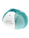 Pelote Rico socks superba cashmeri luxury 4 fils aqua