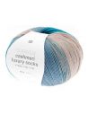 Pelote Rico socks superba cashmeri luxury 4 fils winter darks