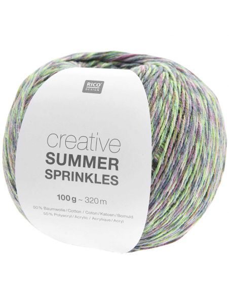 Pelote Creative cotton summer sprinkles flowers