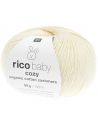 Pelote Rico baby cosy organic cotton cashmere crème