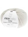 Pelote Rico baby cosy organic cotton cashmere taupe