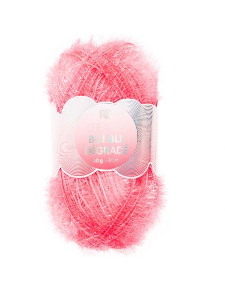 Pelote Creative Bubble dégradé néon pink