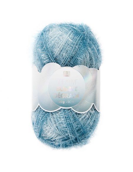 Pelote Creative Bubble dégradé aqua