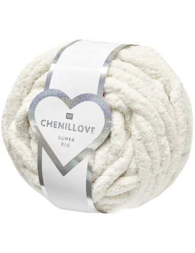 Pelote Creative chenillove super big crème
