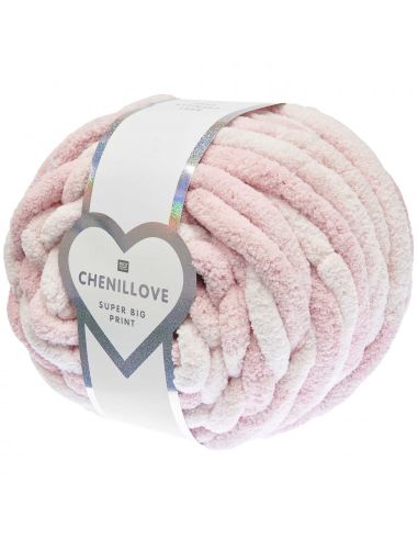 Pelote Creative chenillove super big print rose