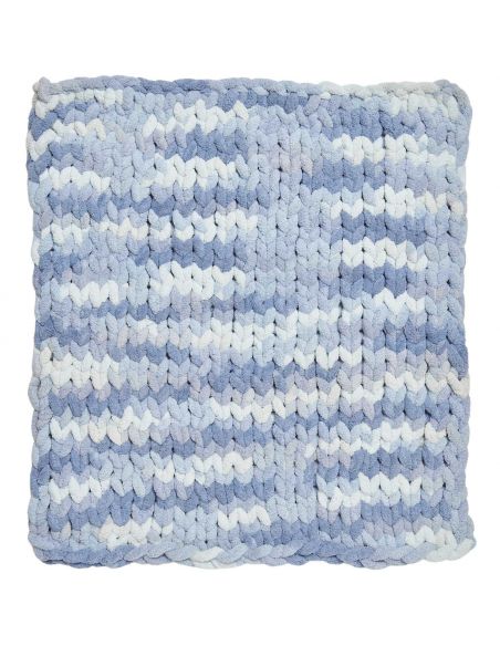 Pelote Creative chenillove super big print bleu