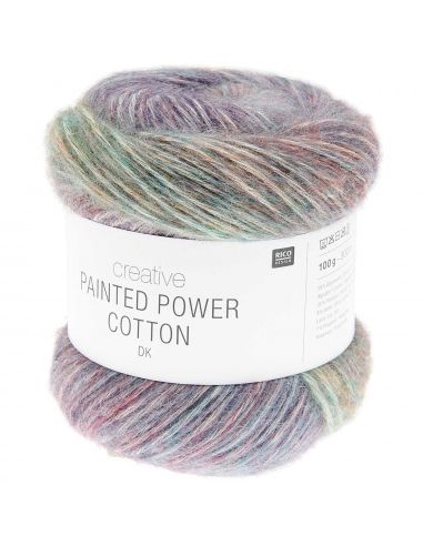 Pelote Creative painted power cotton dk deep ocean
