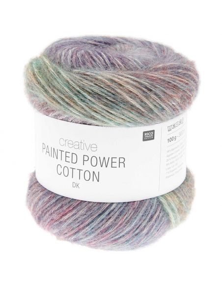 Pelote Creative painted power cotton dk deep ocean