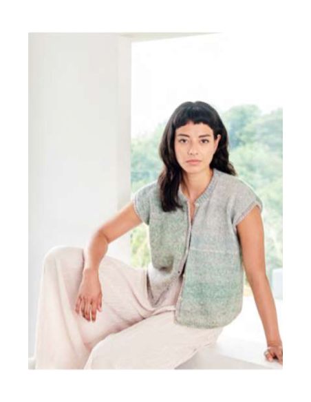 Pelote Creative painted power cotton dk power sky