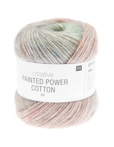 Pelote Creative painted power cotton dk earthy rainbow