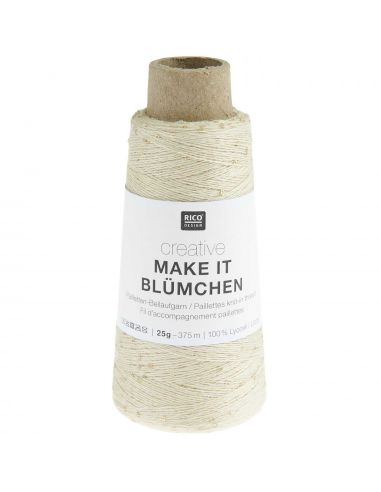 Pelote Creative make it Blümchen écru