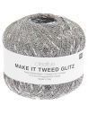 Pelote Creative make it Tweed glitz écru