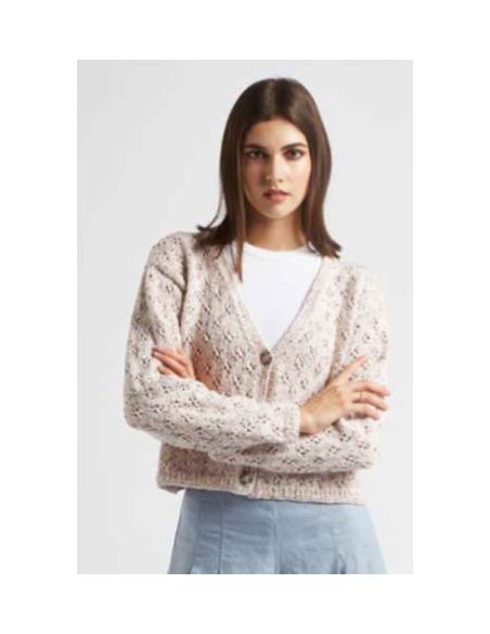 Pelote Creative make it Tweed glitz écru