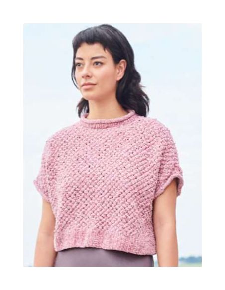 Pelote Creative make it Tweed glitz rose