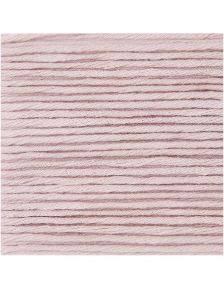 Pelote Essentials organic cotton aran mauve GOTS