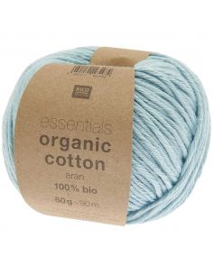 Pelote Essentials organic cotton aran aigue-marine
