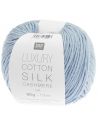 Pelote Luxury cotton silk cashmere dk bleu pigeon