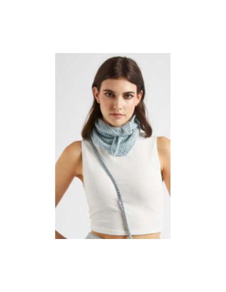 Pelote Luxury cotton silk cashmere dk bleu clair
