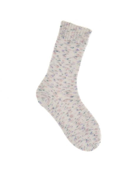 Pelote Rico socks bamboo confetti 4 fils romantic