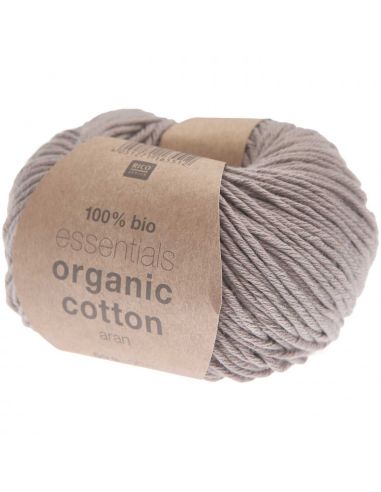 Pelote Essentials organic cotton aran taupe