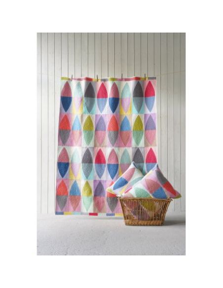 Tissu en coton Tilda uni aubergine