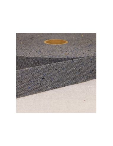 Sangle chiné 30mm bleu marine