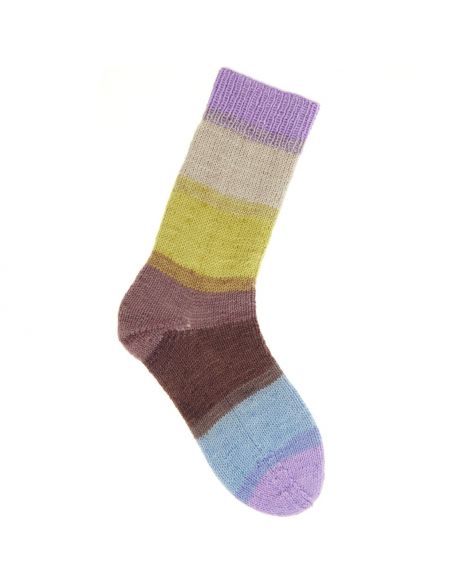 Pelote Rico socks superba cashmeri luxury 4 fils ocean