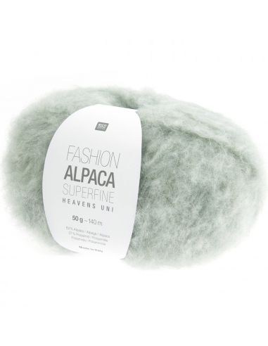 Pelote Fashion alpaca superfine heavens uni menthe