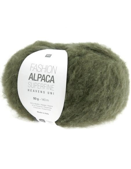 Pelote Fashion alpaca superfine heavens uni olive