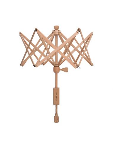 Enrouleur d'écheveau : fixation sur table : hêtre