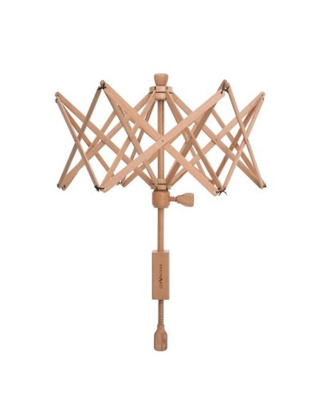 Enrouleur d'écheveau : fixation sur table : hêtre