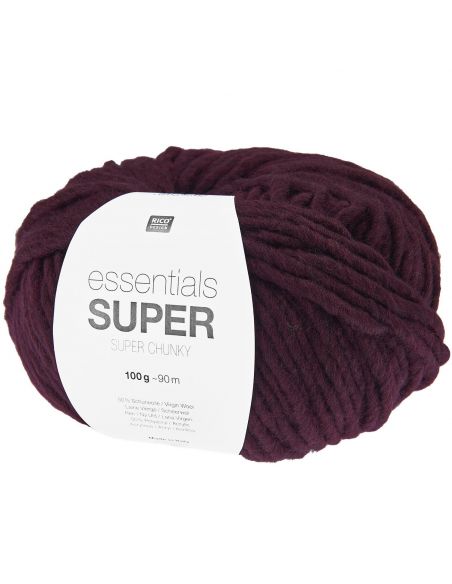 Pelote Essentials super super chunky rouge vin