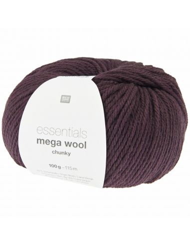 Pelote Essentials mega wool chunky prune
