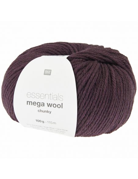 Pelote Essentials mega wool chunky prune