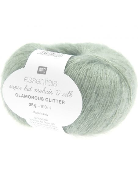 Pelote Essentials super kid mohair loves silk glamorous glitter lierre