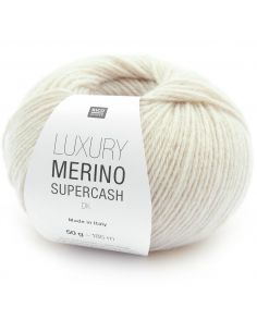 Pelote Luxury merino supercash dk écru