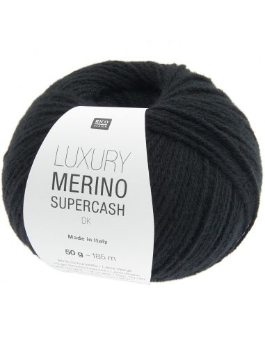 Pelote Luxury merino supercash dk noir