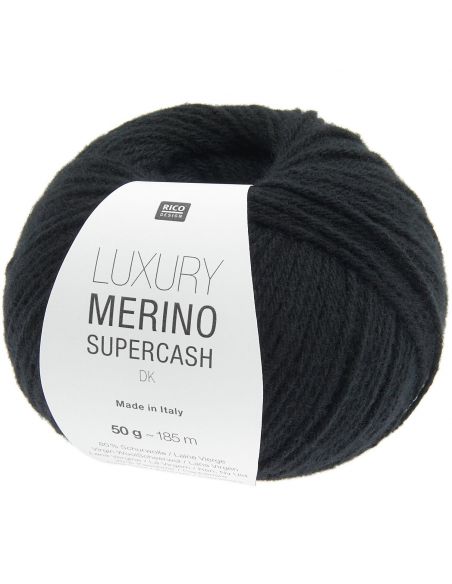 Pelote Luxury merino supercash dk noir