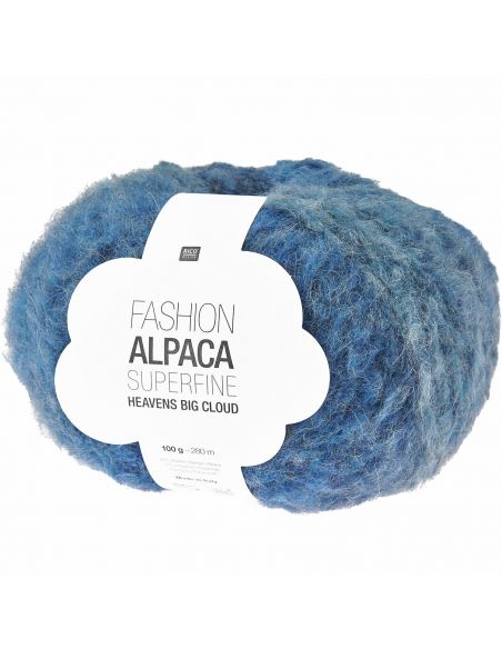 Pelote Fashion alpaca superfine heavens big cloud pastel blue sky
