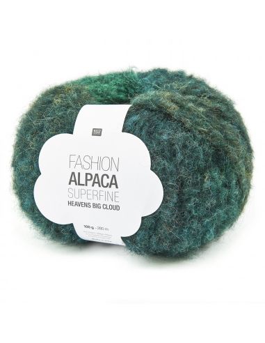 Pelote Fashion alpaca superfine heavens big cloud pastel green forest