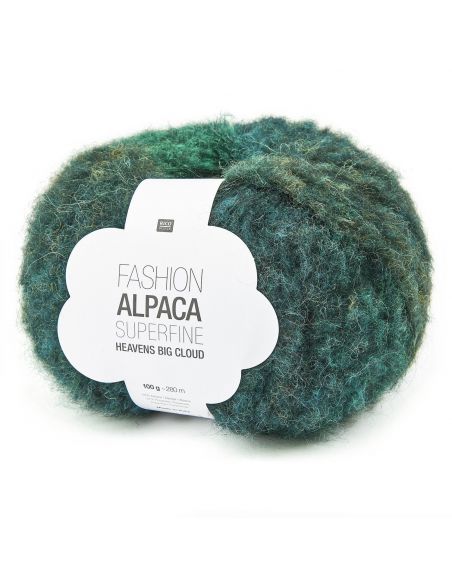 Pelote Fashion alpaca superfine heavens big cloud pastel green forest