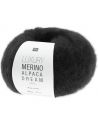 Pelote Luxury merino alpaca dream aran noir