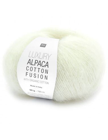 Pelote Luxury alpaca cotton fusion crème