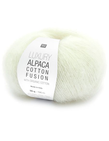 Pelote Luxury alpaca cotton fusion crème