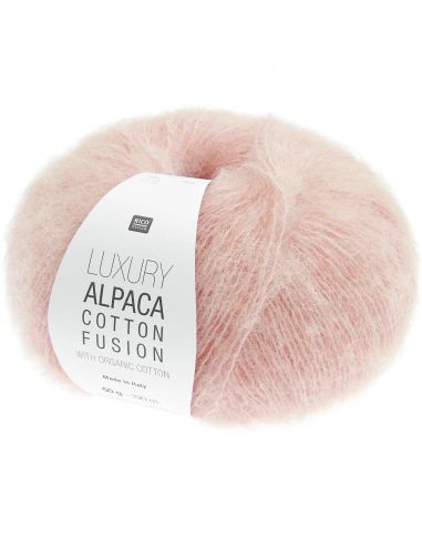 Pelote Luxury alpaca cotton fusion abricot
