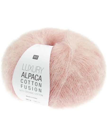 Pelote Luxury alpaca cotton fusion abricot