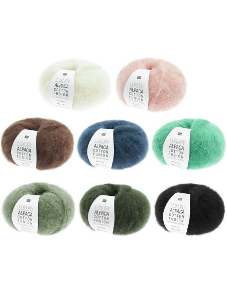 Pelote Luxury alpaca cotton fusion abricot