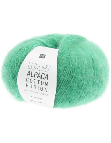 Pelote Luxury alpaca cotton fusion turquoise
