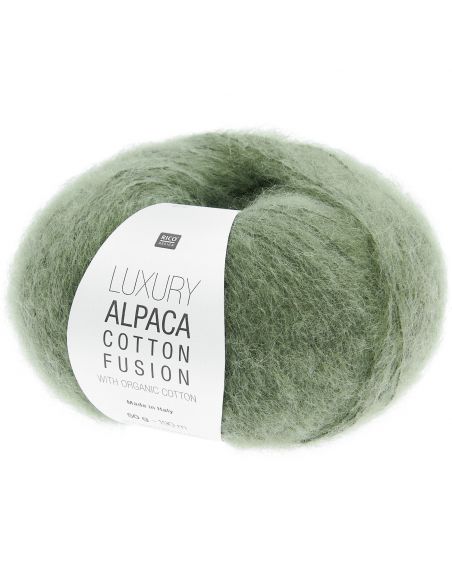 Pelote Luxury alpaca cotton fusion aloé